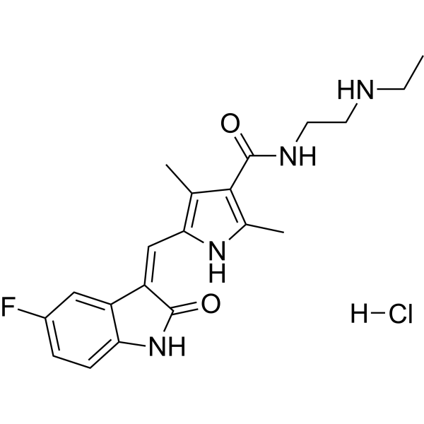 N-Desethyl Sunitinib hydrochloride (SU-12662 hydrochloride)